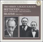 Beethoven: Trio, Op. 70/1; Brahms: Trio, Op. 87 - Adolf Busch (violin); Hermann Busch (cello); Rudolf Serkin (piano)
