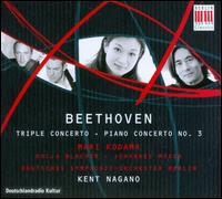 Beethoven: Triple Concerto; Piano Concerto No. 3 - Johannes Moser (cello); Kolja Blacher (violin); Mari Kodama (piano); Deutsches Symphonie-Orchester Berlin;...