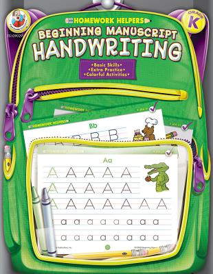 Beginning Manuscript Handwriting, Grade K - Frank Schaffer Publications (Compiled by)