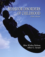 Behavior Disorders of Childhood: International Edition