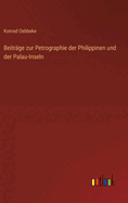 Beitrge zur Petrographie der Philippinen und der Palau-Inseln