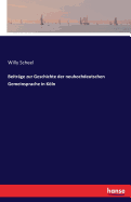 Beitr?ge zur Geschichte der neuhochdeutschen Gemeinsprache in Kln