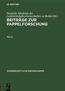 Beitr?ge Zur Pappelforschung. Teil 6