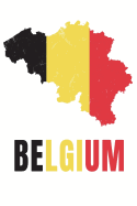 Belgium Flag Journal: Belgium Travel Diary, Belgian Souvenir, Lined Journal to Write in