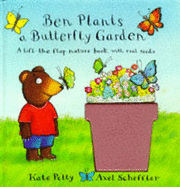 Ben plants a butterfly garden