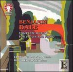 Benjamin Dale: Complete Music for violin & piano