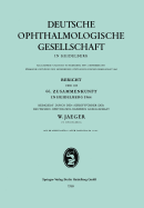 Bericht Uber Die 66. Zusammenkunft in Heidelberg 1964: Redigiert Durch Den Schriftfuhrer Der Deutschen Ophthalmologischen Gesellschaft