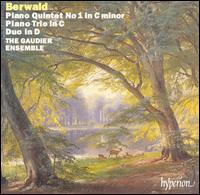 Berwald: Piano Quintet No. 1; Piano Trio in C; Duo in D - Christoph Marks (cello); Gaudier Ensemble; Marieke Blankenstijn (violin); Susan Tomes (piano)