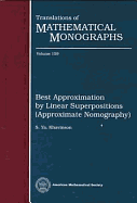 Best Approximation by Linear Superpositions (Approximate Nomography) - Khavinson, S Ia