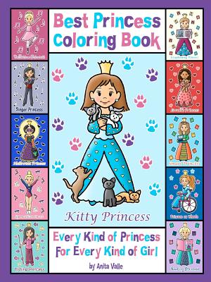 Best Princess Coloring Book - Valle, Anita