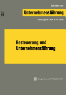 Besteuerung Und Unternehmensfuhrung