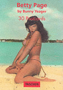 Betty Page Postcard Book