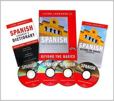 Beyond the Basics: Spanish (Book and CD Set): Includes Coursebook, 4 Audio CDs, and Learner's Dictionary - Living Language