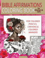 Bible Affirmations Coloring Book for Women & Girls
