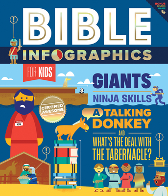 Bible Infographics for Kids: Giants, Ninja Skills, a Talking Donkey, and What's the Deal with the Tabernacle? - Harvest House Publishers