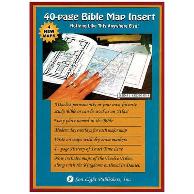 Bible Map Insert - Sonlight Publishing Inc (Manufactured by)