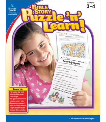 Bible Story Puzzle 'n' Learn!, Grades 3 - 4 - Standke, Linda, and Layton, Carol, and Maselli, Christopher P N