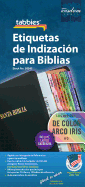 Bible Tab-Spa-Rainbow: Spanish Rainbow Catholic Bible Tabs