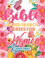 Bible Word Search Large Print Verses for Women