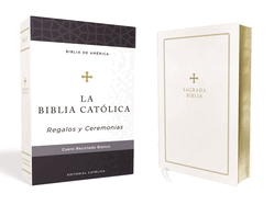 Biblia Cat?lica, Regalos Y Ceremonias, Piel Reciclada, Blanco, Comfort Print