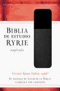 Biblia de Estudio Ryrie Ampliada: Duo-Tono Negor Con ndice