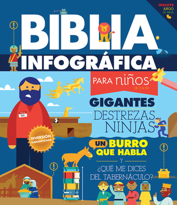 Biblia Infogrfica Para Nios (Bible Infographics for Kids) - Hurst, Brian (Illustrator)