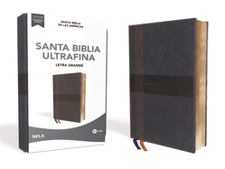 Biblia Nbla, Ultrafina, Letra Grande, Tama±o Manual, Leathersoft, Azul, Edici?n Letra Roja / Spanish Ultrathin Holy Bible, Nbla, Lg Print, Handy Size