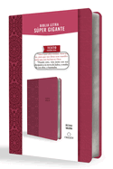 Biblia Reina Valera Letra Sper Gigante, S?mil Piel Fucsia / Spanish Bible Reina Valera Super Giant Print, Fuchsia Leathersoft