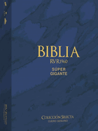 Biblia Rvr 1960 Letra Sper Gigante Cuero Genuino Azul Con ?ndice (Bible Rvr 1960 Super Giant Print Genuine Leather Bllue (Spanish Edition)