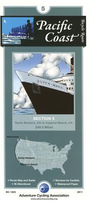 Bicycle Touring Map: Pacific Coast Section 5 - Adventure Cycling Association