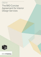 BIID Concise Agreement for Interior Design Services: CID/14