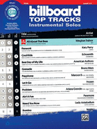 Billboard Top Tracks Instrumental Solos for Strings: Viola, Book & CD