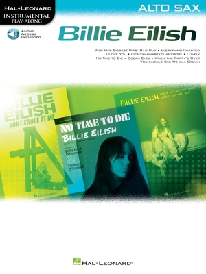 Billie Eilish Instrumental Play-Along Book/Online Audio for Alto Sax - Eilish, Billie