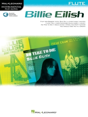Billie Eilish Instrumental Play-Along Book/Online Audio for Flute - Eilish, Billie