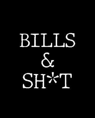 Bills Shit: Adult Budget Planner, Weekly Expense Tracker, Monthly Budget - Paperland