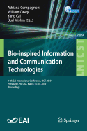 Bio-Inspired Information and Communication Technologies: 11th Eai International Conference, Bict 2019, Pittsburgh, Pa, Usa, March 13-14, 2019, Proceedings