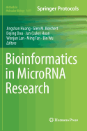 Bioinformatics in Microrna Research