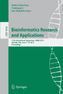 Bioinformatics Research and Applications: 11th International Symposium, Isbra 2015 Norfolk, USA, June 7-10, 2015 Proceedings