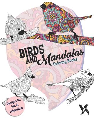 Birds and Mandalas - Coloring Book - Allen, Amanda