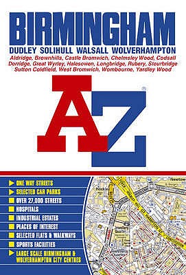 Birmingham Street Atlas - Geographers' A-Z Map Company