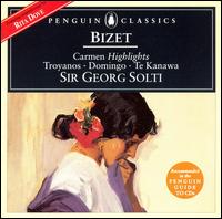Bizet: Carmen [Highlights] - Jane Berbié (soprano); José van Dam (baritone); Kiri Te Kanawa (soprano); Michel Roux (baritone); Michel Sénéchal (tenor);...