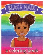 Black Hair: A Coloring Book