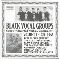 Black Vocal Groups, Vol. 3 - Various Artists