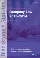 Blackstone's Statutes on Company Law 2013-2014