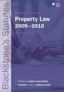 Blackstone's Statutes on Property Law - Thomas, Meryl (Editor)