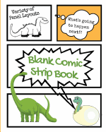 Blank Comic Strip Book Dinosaurs