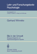 Blei in Der Umwelt: kopsychologische Und Psychotoxikologische Aspekte