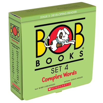 Bob Books - Complex Words Box Set Phonics, Ages 4 and Up, Kindergarten, First Grade (Stage 3: Developing Reader) - Maslen, Bobby Lynn, and Maslen, John R (Illustrator)