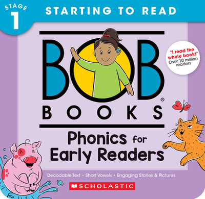 Bob Books - Phonics for Early Readers Box Set Phonics, Ages 4 and Up, Kindergarten (Stage 1: Starting to Read) - Charlesworth, Liza