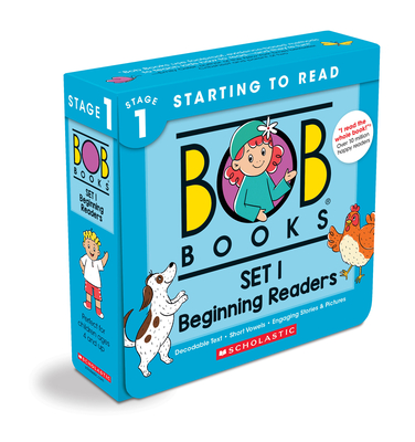 Bob Books - Set 1: Beginning Readers Box Set Decodable Phonics Books, Ages 4 and Up, Kindergarten (Stage 1: Starting to Read) - Maslen, Bobby Lynn